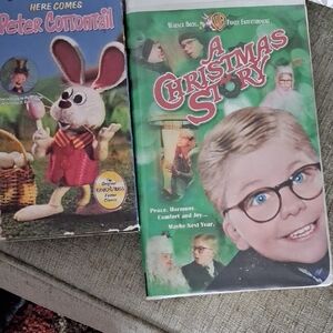 Classic VHS  A Christmas Story ,& Peter Cottontail